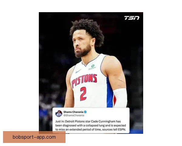 坎宁安确诊气胸引发热议 NBA评奖规则遭质疑 活塞季后赛希望受影响